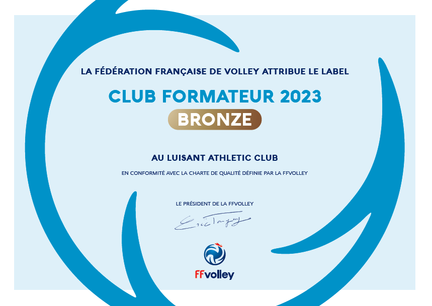 Label club formateur 2023